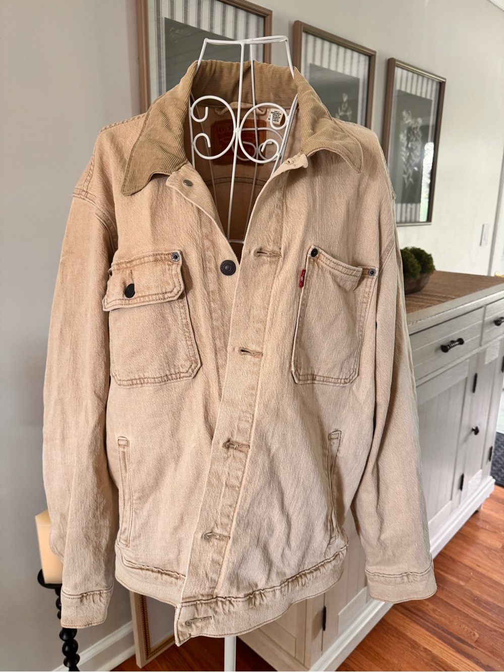 Levi's Tannin Jacket with Corduroy Collar - Picture 4 of 4